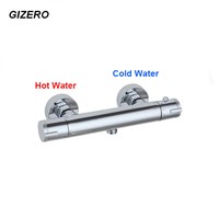 hot sell thermostatic valve bathroom shower faucet chrome polished temperature control miscelatore termostatico doccia ZR959