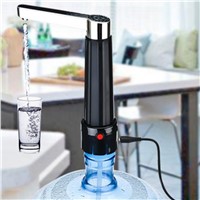 Cordless Rechargeable Electric Water Pump Drinking Bottled Water Dispenser Hand Press Portable Drinkware Tools Indicator Light