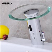 Bathroom Basin Faucet Auto Mixer Infrared Hands Free Touchless Hotel/Hospital/Household Sensor Faucet Deck Mounted ZR1027