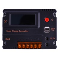 DC HOUSE 10A LCD Solar Panel Light Controller Battery Regulator Charge 3A 5V 12V Solar Charger Controller for Solar Lighting