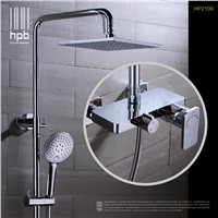 HPB Brass Thermostatic torneira banheiro Bathroom Hot And Cold Water Mixer Bath Shower Set Faucet HP2109
