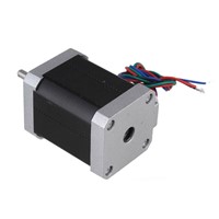 Silver 42mm Bipolar SL42STH60-1704A Stepping Motor DC12V 1.7A Two-Phase Stepper Motors with 4-lead Cable