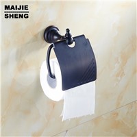 Tissue Holder,Solid Brass -Bathroom Accessories Products Bathroom black Toilet Paper Holder Roll Holder