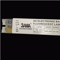 3AAA YZ-158EAA 55-60W 220-240V Standard ECG Instant Start AC Electronic Ballast for T8 58W*1 TC-LE 55W*1 Fluorescent Lamp