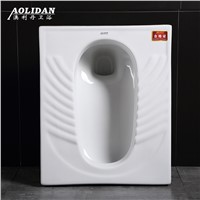 2017 No Back Outlet White Ceramic Real Hot Sale Squatting Pit Before And After Sewage With Traps Urinal Deodorizing Toilet