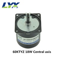 60KTYZ 18W 5RPM  central axis Permanent magnet synchronous motor ,AC gear reducer motor