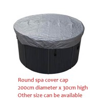 ROUND spa cover cap  diameter 200cm x 30cm high Other Size can be available
