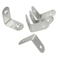 CSS 2015 Highly Commend Amico 5 Pcs Furniture Hardware 1&amp;amp;quot; x 1&amp;amp;quot; 90 Degree Right Angle Brackets