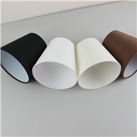 2PCS DIY 14cm/5.51inch White Black Brown off white color Lampshades for lamp, Clip on