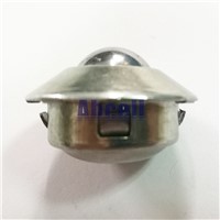 R0536 115 10 Carbon steel galvnized Circlip type press fit insert install ball transfer unit with spring clip