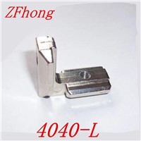 4040 T Slot L Shape Type 90 Degree 4040  Aluminum Profile Accessories Inside Corner Connector Bracket with M6 Screw