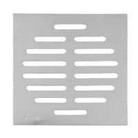Home Bathroom Supplies Silver Tone Round/square shape Stainless Steel Floor Drain Cover