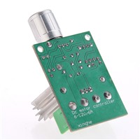 PWM Speed regulator switch with speed control for DC motor DC6V-12V 6-10A