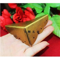 Hardware accessories Corner Brackets  furniture  copper fittings of large bags of wooden Corner 58MM*32M
