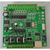 Single board  plc,FX1N 10MT STM32  MCU  6  input point   4 output point AD input motor controller