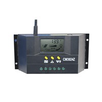 LCD Display CM3024 Solar Panel Battery Charge Regulator Dual USB Controller 12V/24V or Outdoor Environment Monitoring
