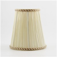 DIA 15.5cm/ 6.10 inch Master Bedroom Bedside Lamp With Fabric Lampshades, modern Wall light lamp shades, E14(Hole 3cm)