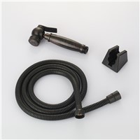 Oil Rubbed Bronze Brass Toilet Hand held Bidet ,Diaper Sprayer, Shower Shattaf Bidet Spray Douche kit Jet set factory sale