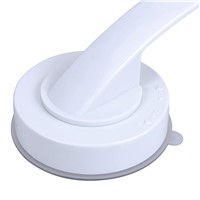 White Vacuum Sucker Suction Cup Handrail Bathroom Super Grip Safety Grab Bar Handle with for Glass Door Bathroom Elder Hardware