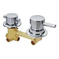 Shower room mixer faucet cold and hot water switch valve, 2/3/4/5 Gear shower room mixing connecting valve faucet accessories