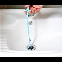 1PCS Sink Garbage Drain Kitchen Hair Remover Loose Device Cleaning Tool Hook Pipeline Dredge Clean Anti-Blocking 4 Colors