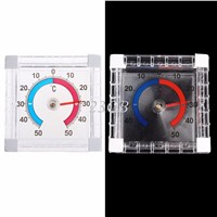 2017 NEW Temperature Thermometer Window Indoor Outdoor Wall Greenhouse Garden Home MAY02_20
