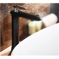 fashion high quality brass white and chrome finished unique design  single lever bathroom sink tap basin faucet