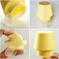 New Fashion Cute Silicone Mobile Phone Holder Night Light Lamp Fashlight Lampshade Gifts Portable 3 in 1