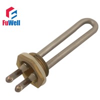 DN25 32MM 1inch Flange Electric Heating Element for Boiler Heater,Hexagonal Head Electric Bolier Heater Pipe 700W 1000W 1500W