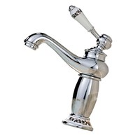 2017 NEW All copper ceramics Single Handle Single hole kitchen Washing basin chrome Faucet(Silver)