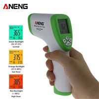 Adult Baby Thermometer non contact infrared forehead infrared digital LCD temperature measurement gun 32 ~ 43c / 90-109.4f