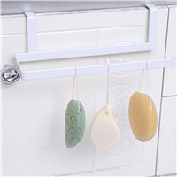 Hot Sale Iron Kitchen Tissue Holder Hanging Bathroom Toilet Roll Paper Holder Towel Rack Kitchen Cabinet Door Hook Holder