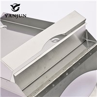 Yanjun Wall Mounted Stainless Steel Toilet Paper Holder  C-Fold or Multifold Paper Towel Dispensers Bathroom Accessories YJ-8680
