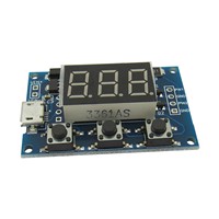 2 PWM pulse frequency adjustable duty cycle square wave signal generator stepper motor drive module