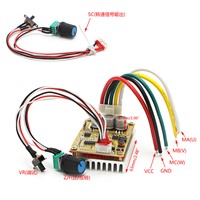 350W 5-36V Brushless Controller BLDC Wide Voltage High Power Three-phase 16A