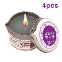 4 Massage Relaxation SPA Erotic solid oil aromatherapy candles balm Fun plolicy candle flirt aphrodisiac rose queen Excited