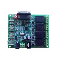 Relay moudle 4 channel relay intelligent control module RS232 Address set up switch Intelligent power control