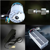 1PC High Power Differential Motor+1PC Differential Controller+1PC Gear Connection Shaft (18Wheel to 15Wheels)+1PC Throttle Pedal