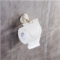 Black golden bathroom paper holder aluminum wall paper holder toilet roll holder bathroom accessories MH7005