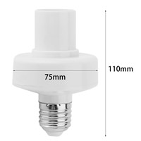 New RF 315 E27 Led Lamp Base Bulb Holder e27 Screw Timer Switch Remote Control Light Lamp Bulb Holder For Smart Home