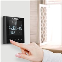 Floureon Touch Screen Digital Thermostat Underfloor Heating Thermostat LCD Room Temperature Controller Thermostat With Backlight