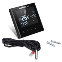 Floureon Large LCD Touch Screen Room Temperature Controller Thermostat Blue Backlight Programmable Anfreezing Heating Thermostat