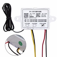 Digital LED Temperature Controller Thermostat Control Switch Probe 220V 10A JUL05_15