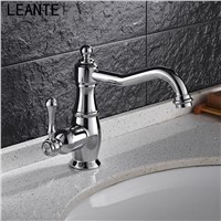 LEANTE High Quality Bathroom Faucets Mixer 360 Degree Swivel Easy Wash For Basin Faucet and Kitchen Faucet The Northe Face L9086