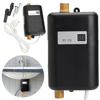 3800W 220V Mini Instant Tankless Electric Hot Water Heater Home Bathroom Kitchen Instant Heating Tap Shower Faucets