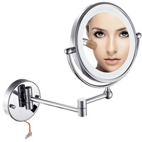 GURUN led makeup mirror with led light vanity cosmetic magnifying wall mirror bathroom magnification shaving make up mirrors