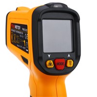 PEAKMETER PM6530D Handheld LCD Display Digital Infrared Thermometer with Humidity &amp;amp;amp; Dew IRT K-type Temperature Controller Useful