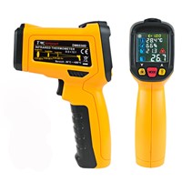 -50-800 C Digital Infrared Thermometer LCD Non-contact Aquarium Laser Point Gun Pyrometer IR Temperature Meter