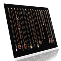 17 Hook Necklace Display Stand Women Jewelry Organizer Holder Storage Case Bracelet Display Rack