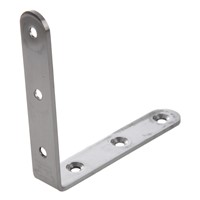 4 x Stainless Steel Shelf Support Corner Brace Angle Bracket 100x100mm